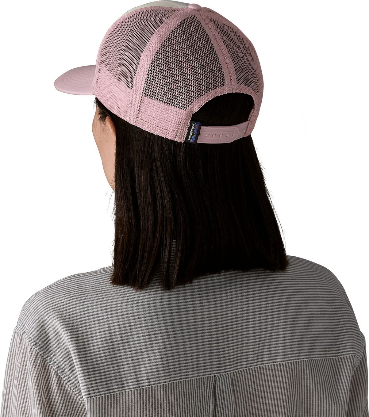 Patagonia P-6 Logo Trucker Cap Pink | Alltricks.com