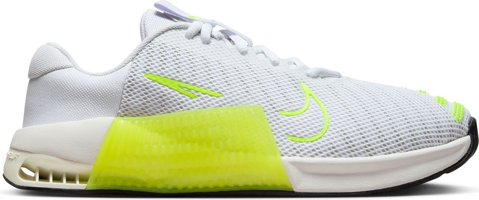 Chaussures Training Nike Metcon 9 Blanc Jaune Femme Alltricks