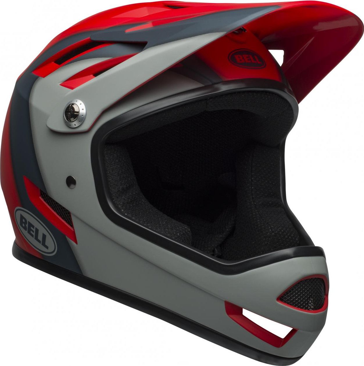 Casque De Vélo Bell Swift Avec Visière - Taille M (Adulte), Rouge/gris, Neuf Pour VTT