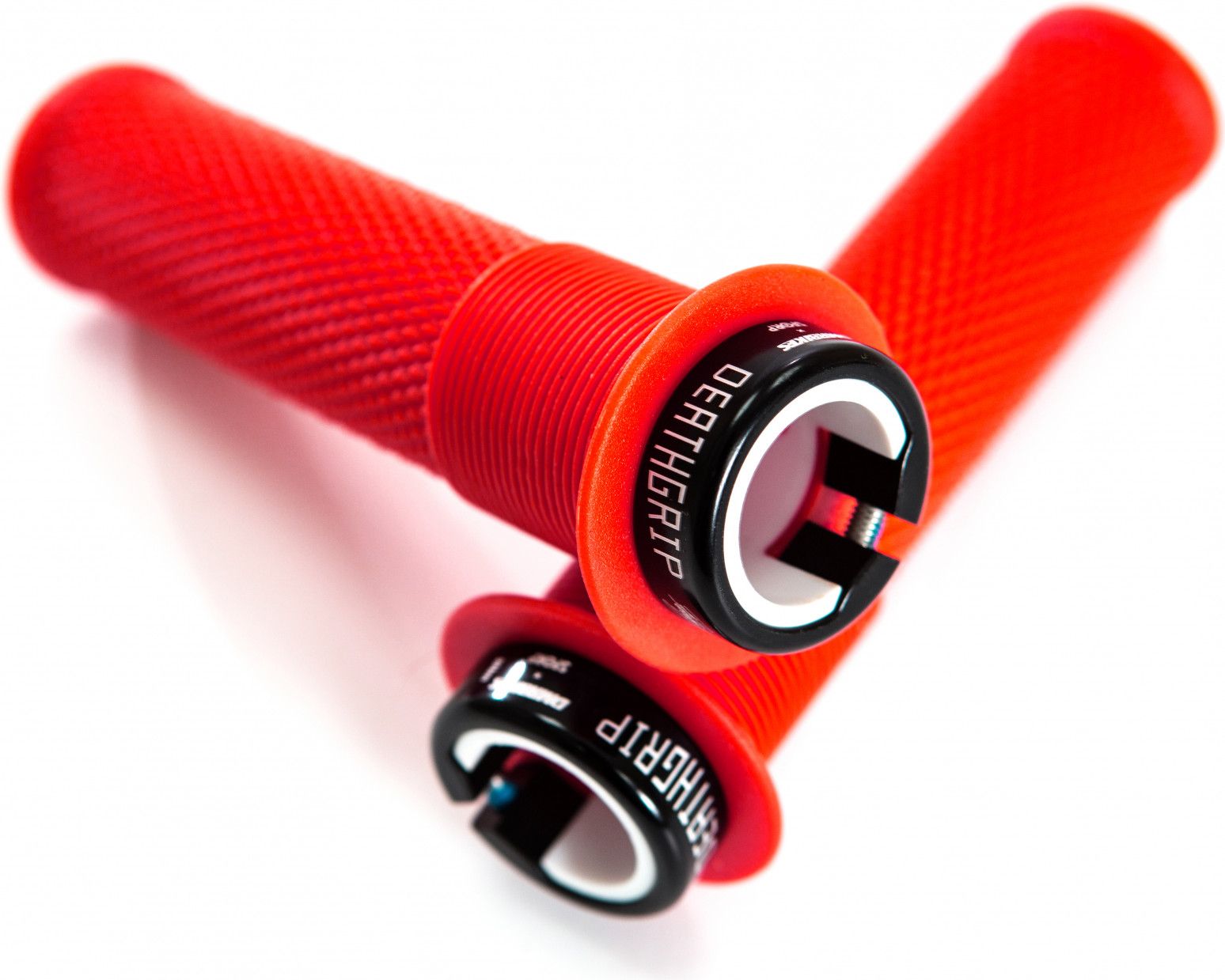 DMR DeathGrip Grips with Flanges Red | Alltricks.com