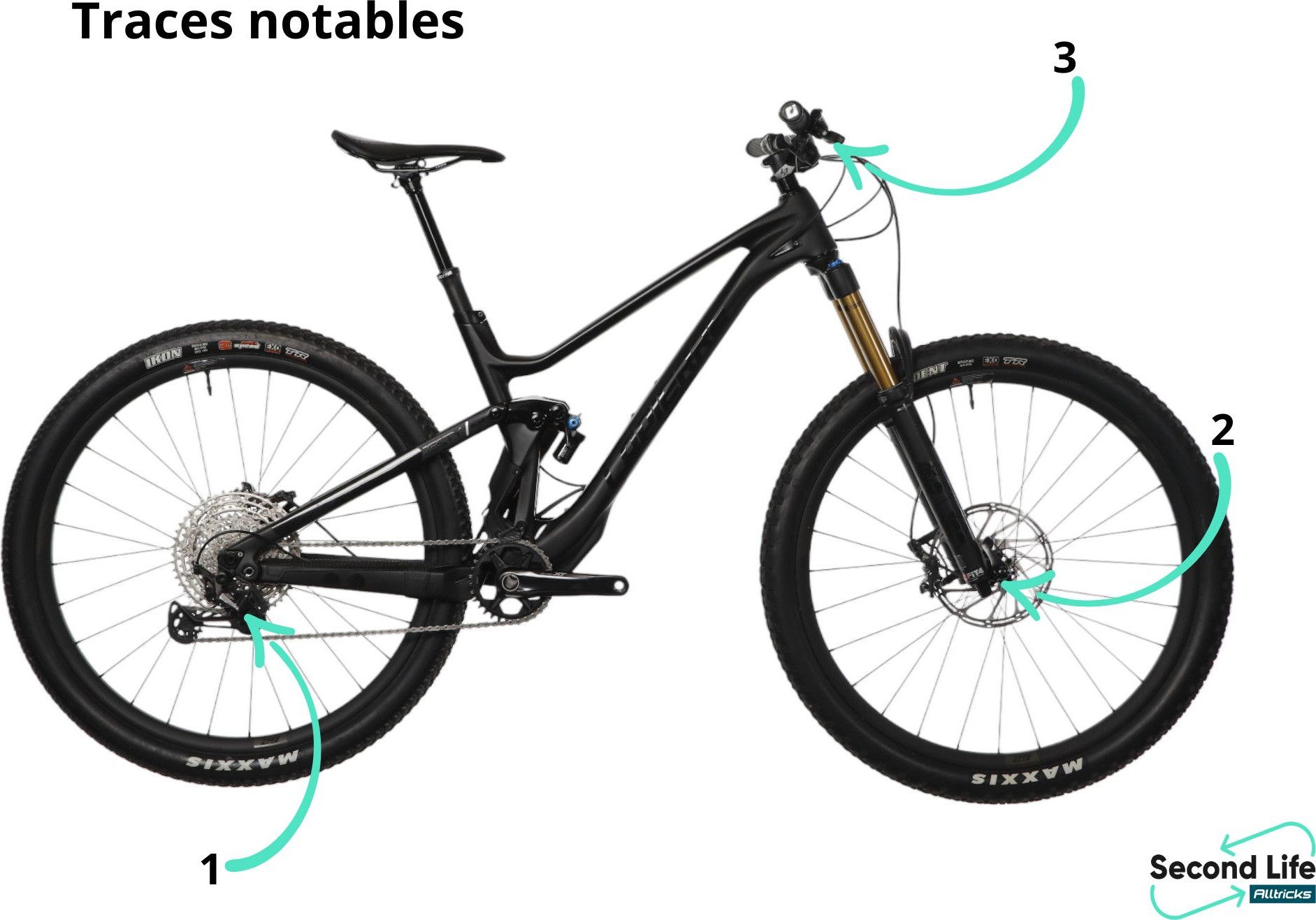 Refurbished Product Lapierre Zesty AM 9.9 Shimano Deore XT 12V Mountain Bike Black 2021 Alltricks