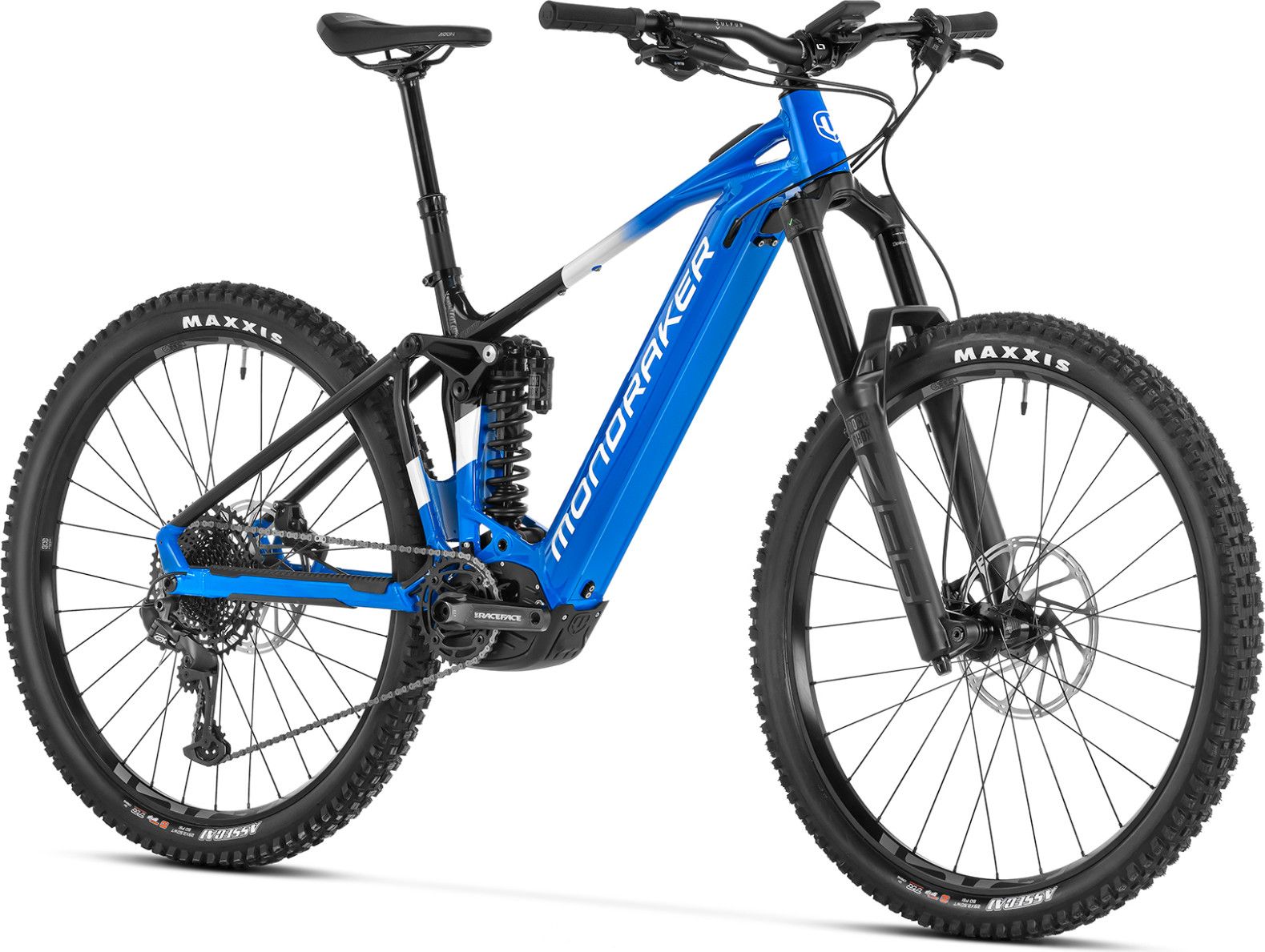 Mondraker Level R Sram GX NX Eagle 12V 750 Wh 29 Electric All Suspension Mountain Bike Blue Black 2024 Alltricks