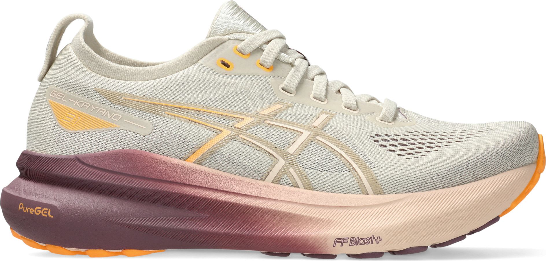 Asics Gel-Kayano 31 Beige/Rose/Orange Women's Running Shoes