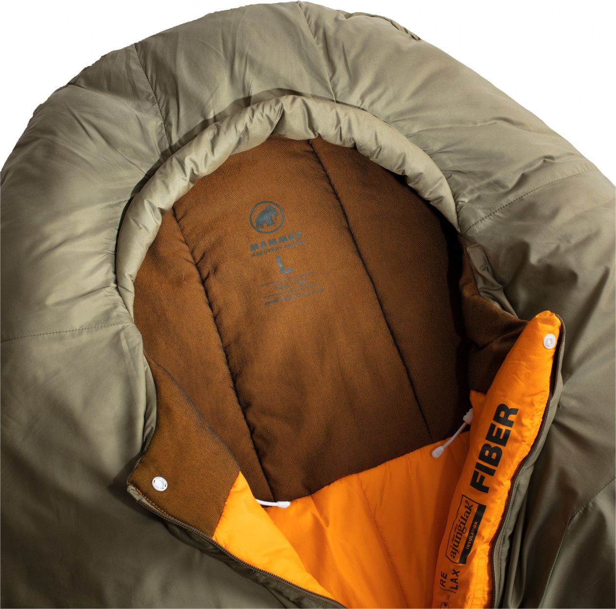Mammut Relax Fiber Bag 0C Beige Long Sleeping Bag