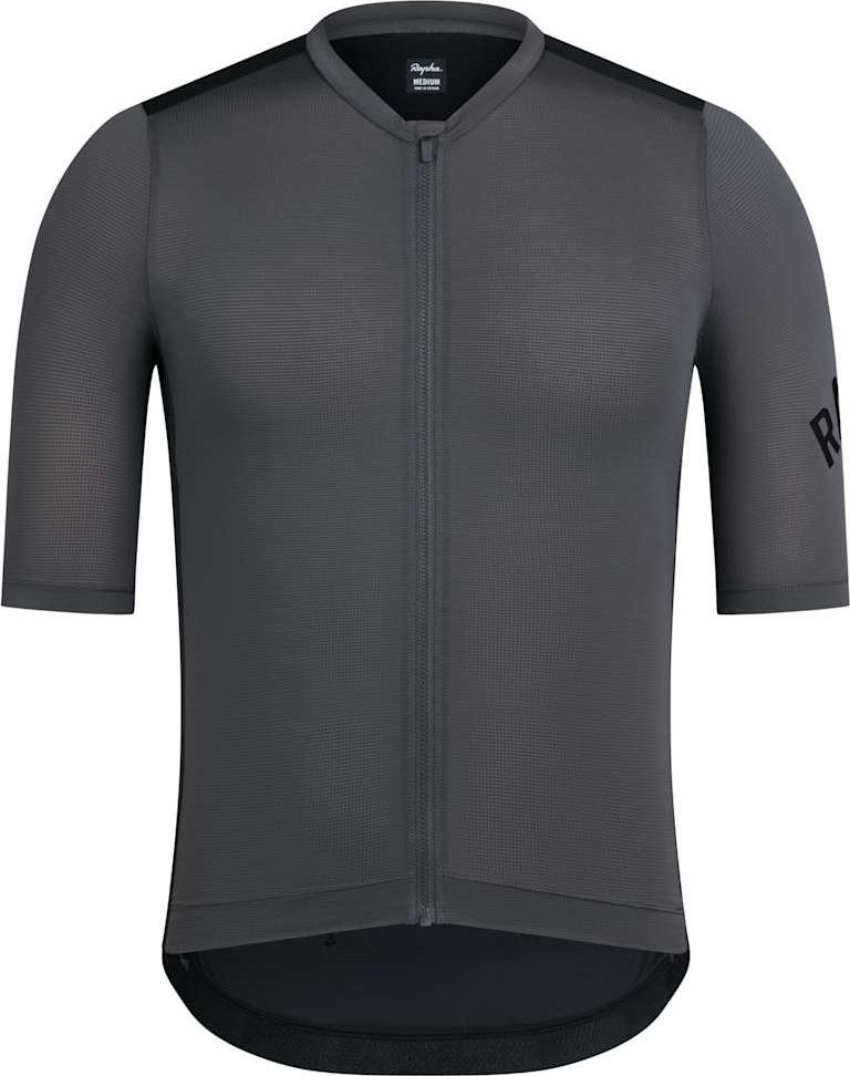 Men's Rapha Pro Team Training Short Sleeve Jersey Grey/Black