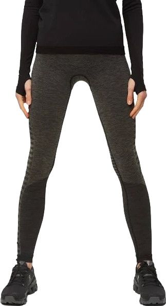 Mallas largas Compressport Women's Winter Run Black