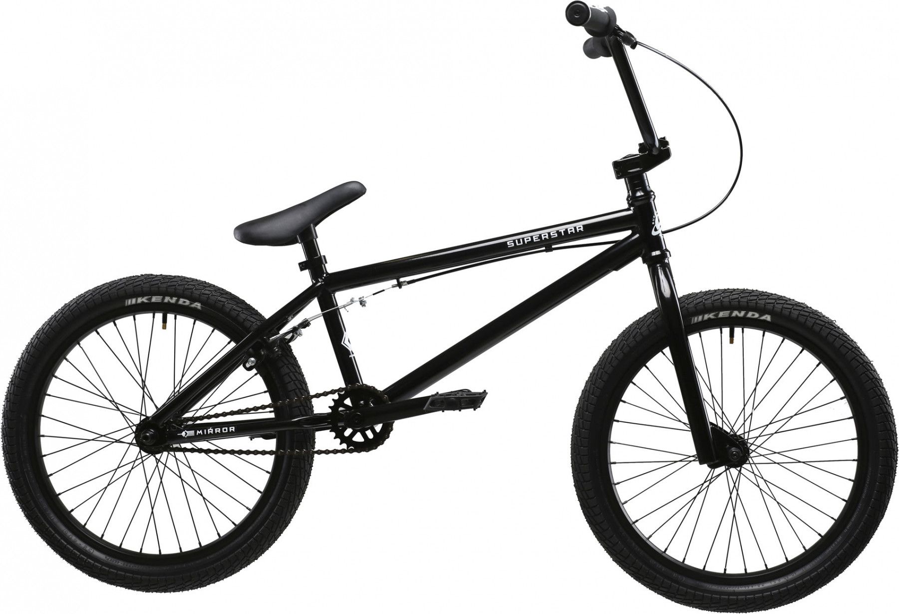 BMX Freestyle Superstar Mirror 20.75'' Black - Refurbished Product