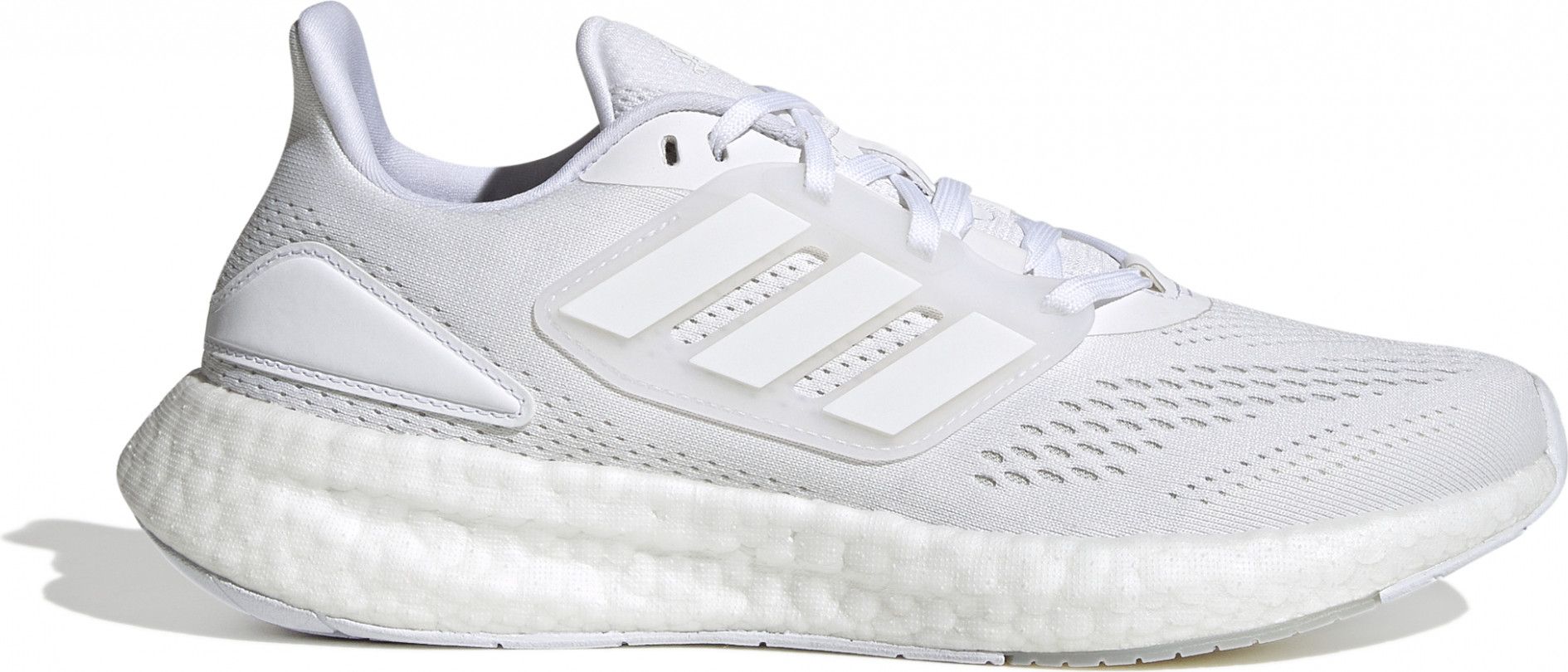 adidas gazelle silver green womens adidas Pureboost 22 Shoes | White/Green main image 1