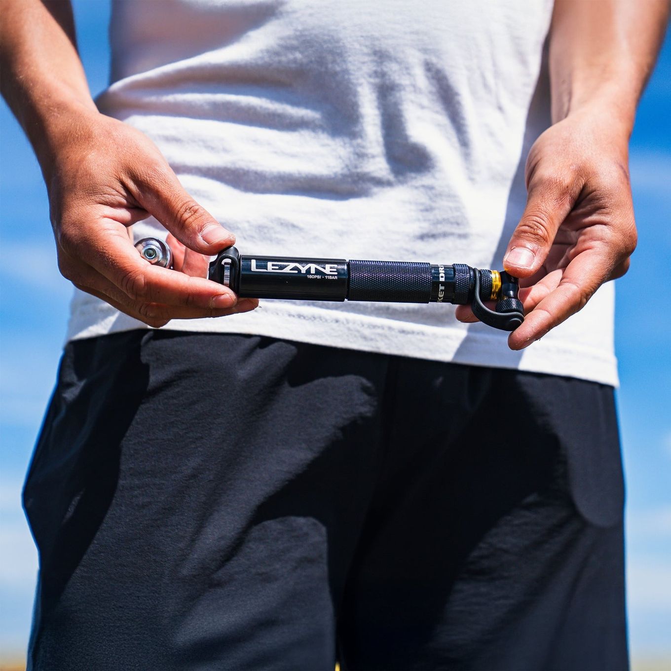Lezyne Pocket Drive CO2 Pump (160 Psi / 11 Bar) Black | Alltricks.com