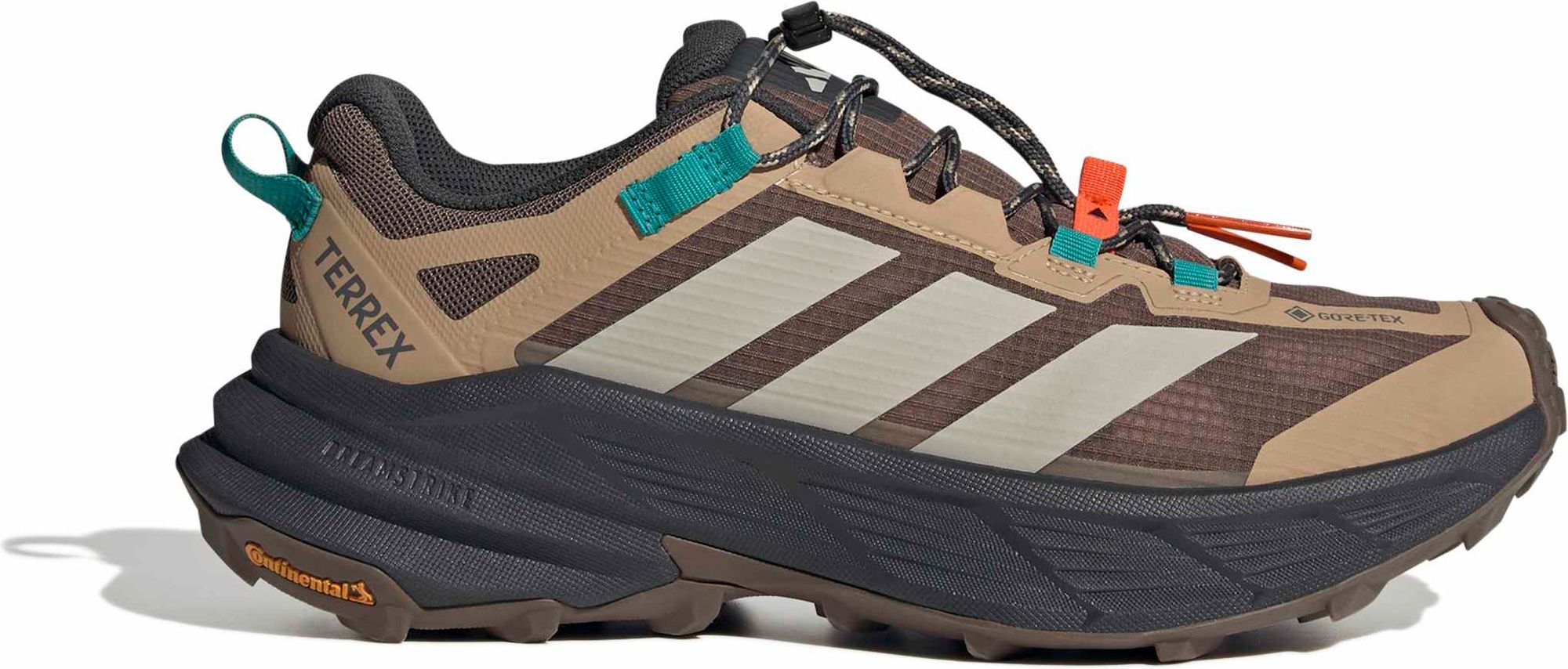 adidas Terrex Freehiker SL GTX Hiking Shoes, Brown, Men