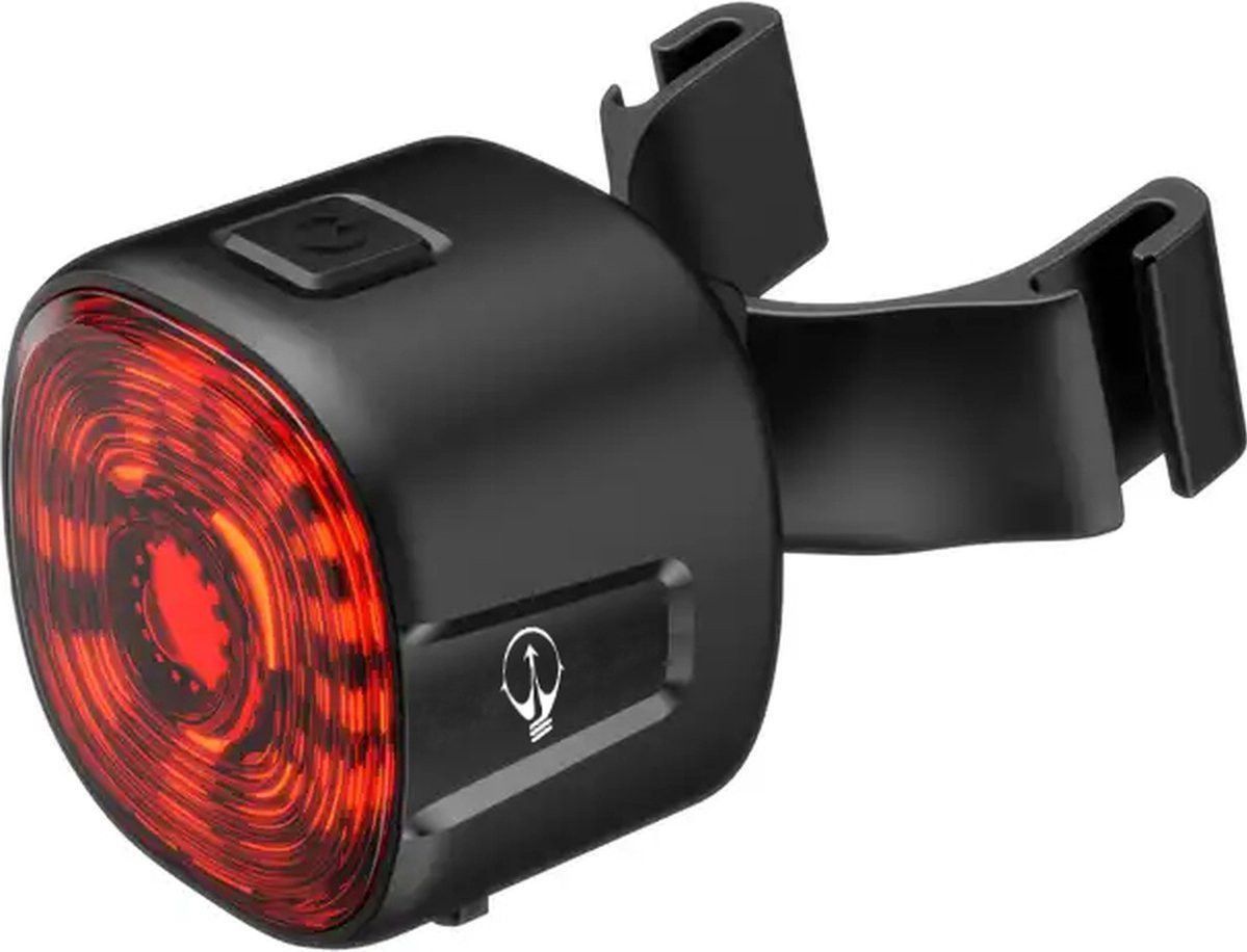 Acheter Feu arrière de vélo 6 modes Feu arrière de vélo Rechargeable USB Selle de route VTT en aluminium Tige de selle LED Avertissement Lampe de cyclisme
