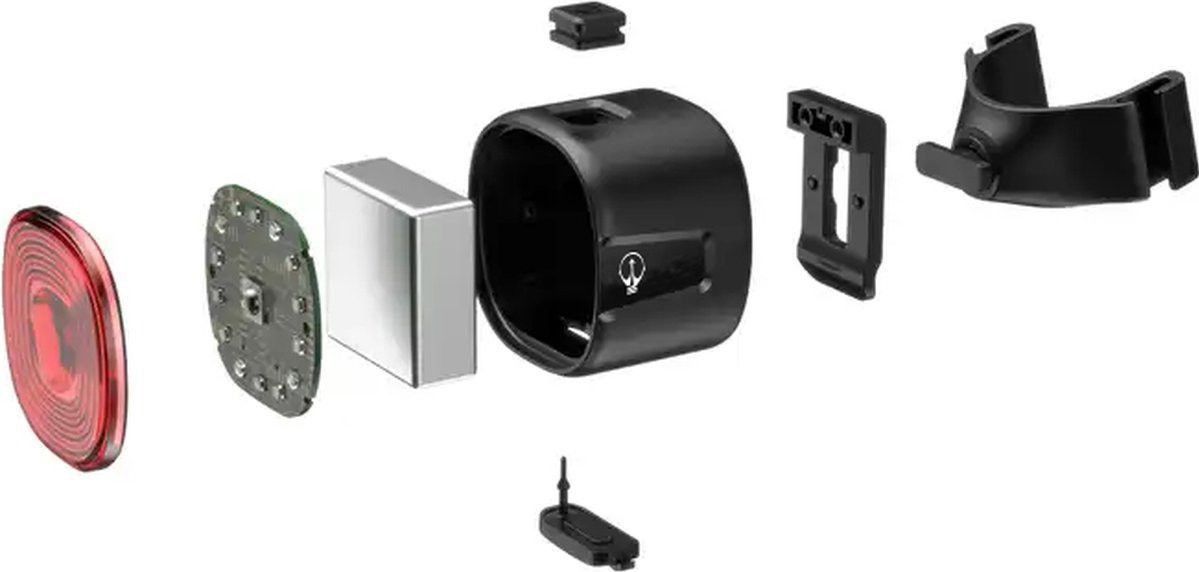 Feu Arrière Vélo Usb Rechargeable Haute Luminosité Led Avec 4 Modes