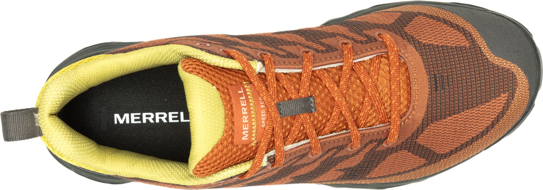 Orange merrell shoes sales