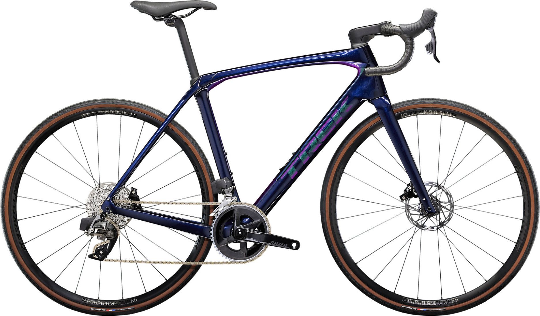 Trek Domane SL 6 Sram Rival eTap 12V 700 mm Blue Deep | Alltricks.com