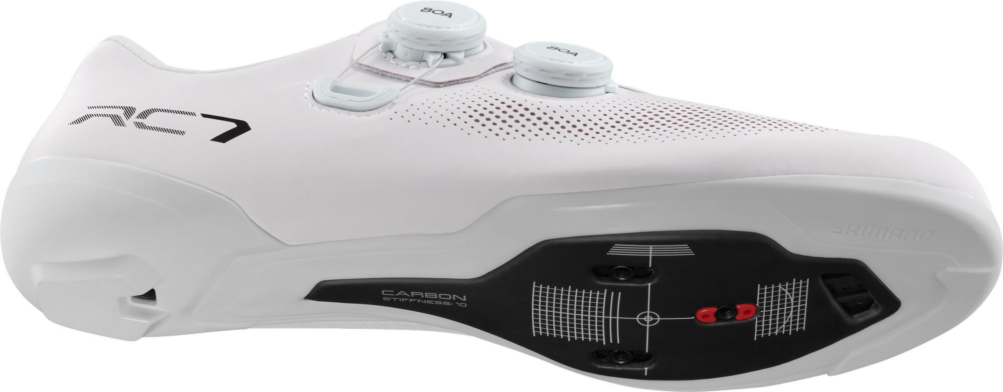 Shimano RC703 White Men's Road Shoes | Alltricks.com