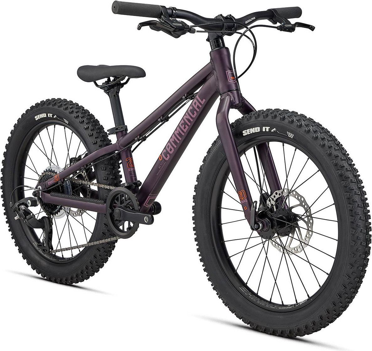 Commencal Romanes 20 Sunrace 7S 20 Kid s MTB Purple I 6 8 years Alltricks