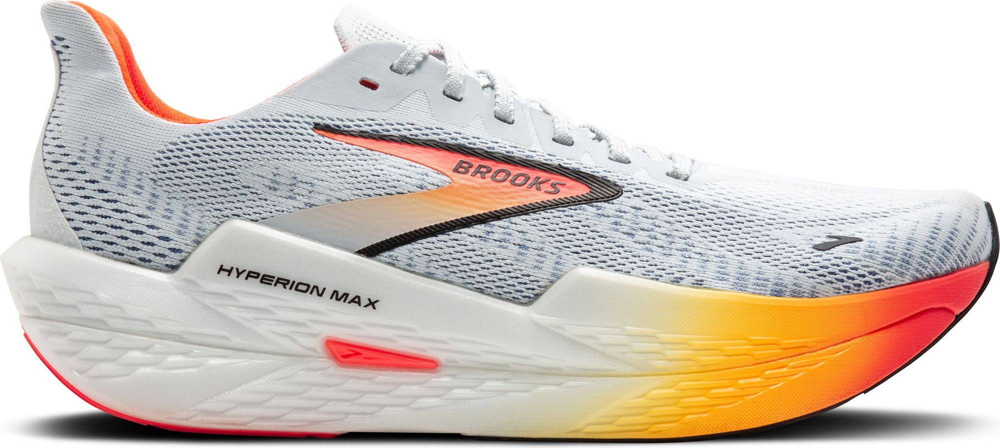 Brooks White and Orange Running‎ Shoes MEN main image 4