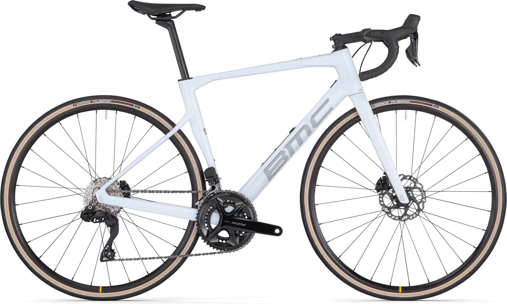 Vélo de Route BMC Roadmachine Four Shimano 105 Di2 12V 700 mm Blanc Cool  2024