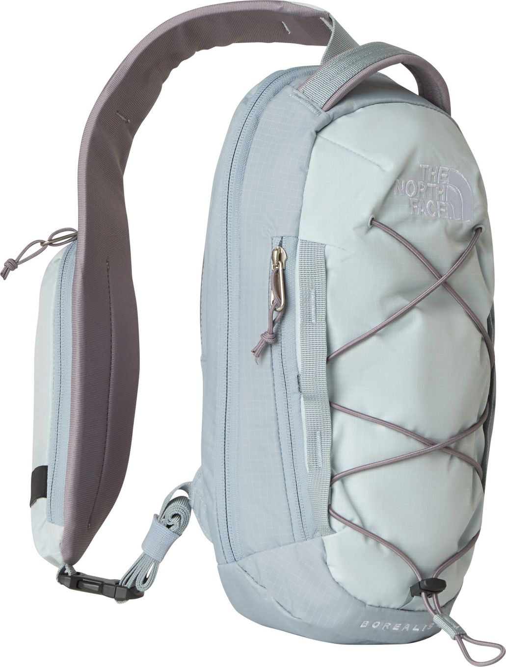 grey and white north face backpack The Surge 2025 Tin Dark Heather/TNF Black utility 28 The North Face Vault Backpack