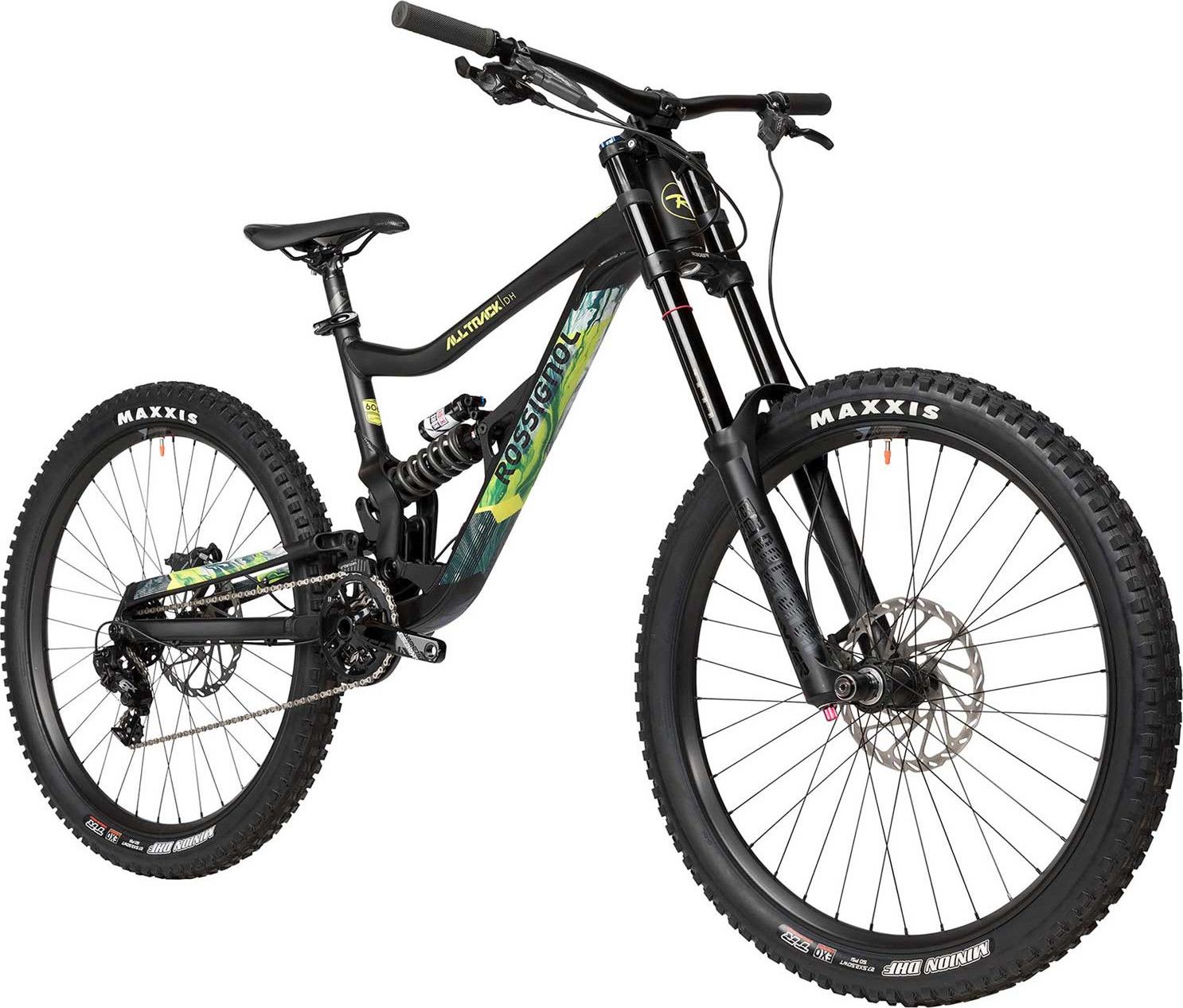 Rossignol MTB Full Supsension All Track DH Sram GX DH 7V 27.5 Black Green Alltricks