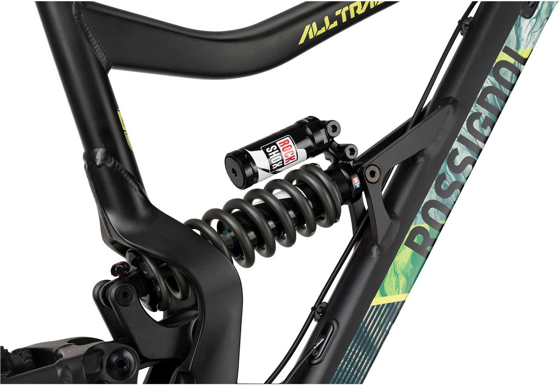 Rossignol MTB Full Supsension All Track DH Sram GX DH 7V 27.5 Black Green Alltricks