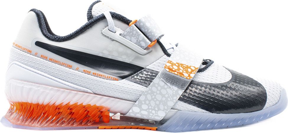Nike Romaleos SE Training Shoes White/Orange Unisex