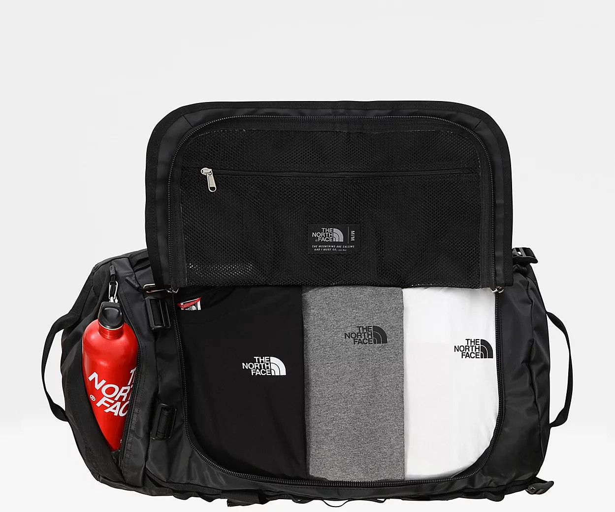 The North Face Base Camp Duffel 71L Travel Bag Black | Alltricks.com