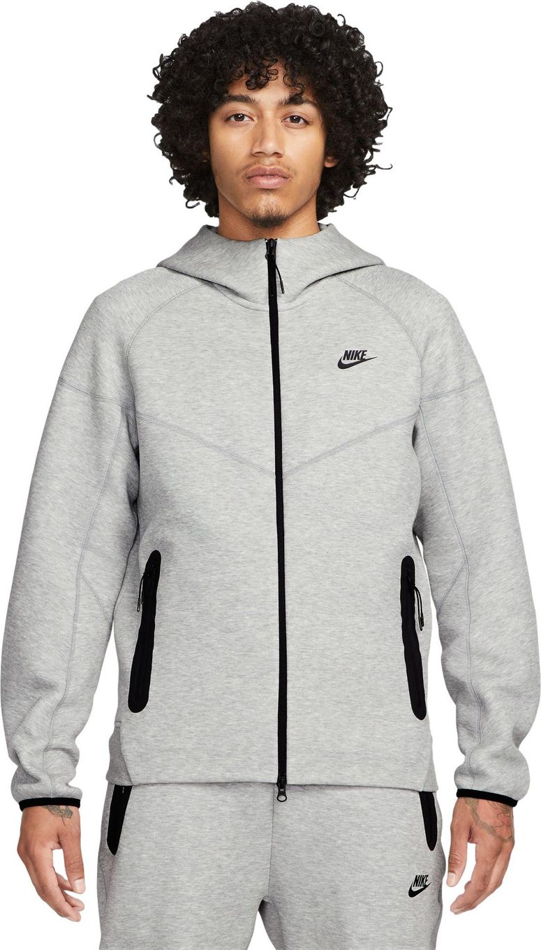 Nike Tech Fleece Full authentic Zip Hoodie Multicolor Grey Mens XL