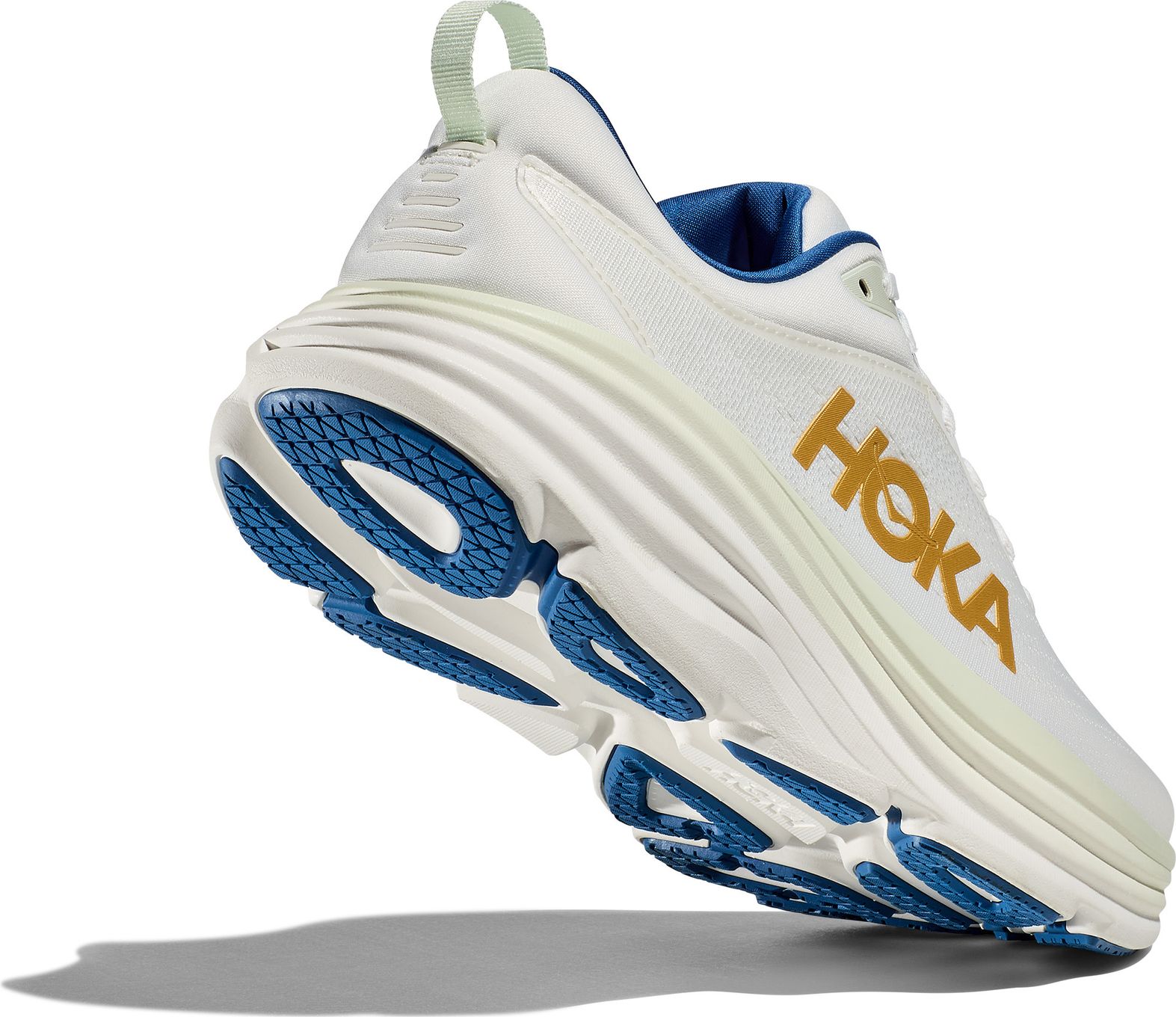 HOKA ホワイト ブルー 厚底 Hoka Bondi 8 (Men's) - White/White – Chiappetta Shoes