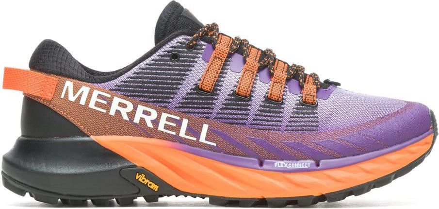 Merrell Orange Agility Peak Men's Trail Jogging Running Shoes