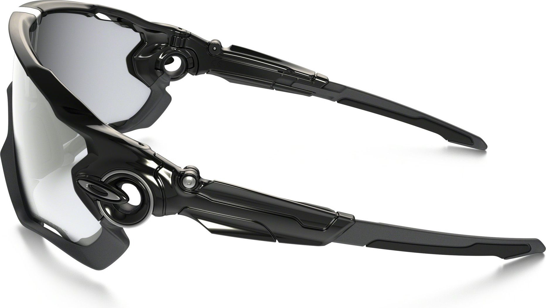 Oakley Jawbreaker Clear To Black Iridium Photochromic Lenses Polished Black Frame Ref OO9290 14 Alltricks