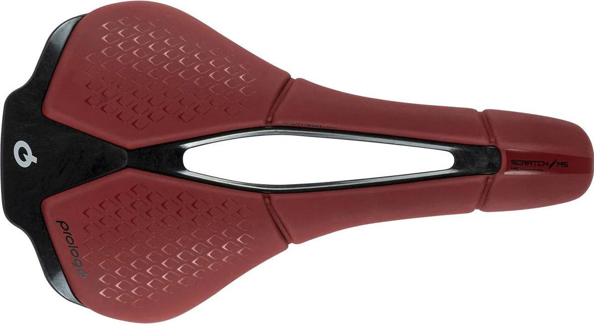 Selle De Vélo Prologo Scratch 2 Tirox – Noir/Rouge, 134 Mm, Homme, Neuve