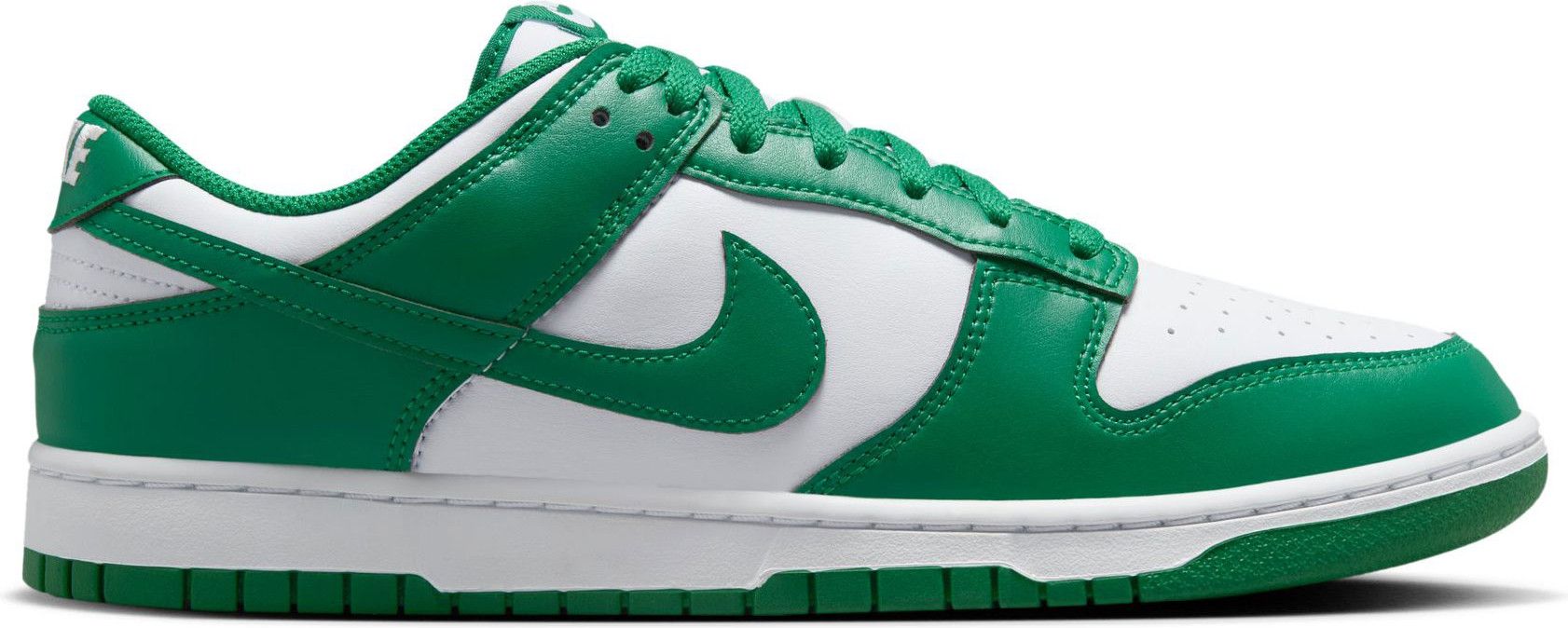 Chaussures Sportswear Nike Dunk Low Retro Blanc Vert Homme Alltricks