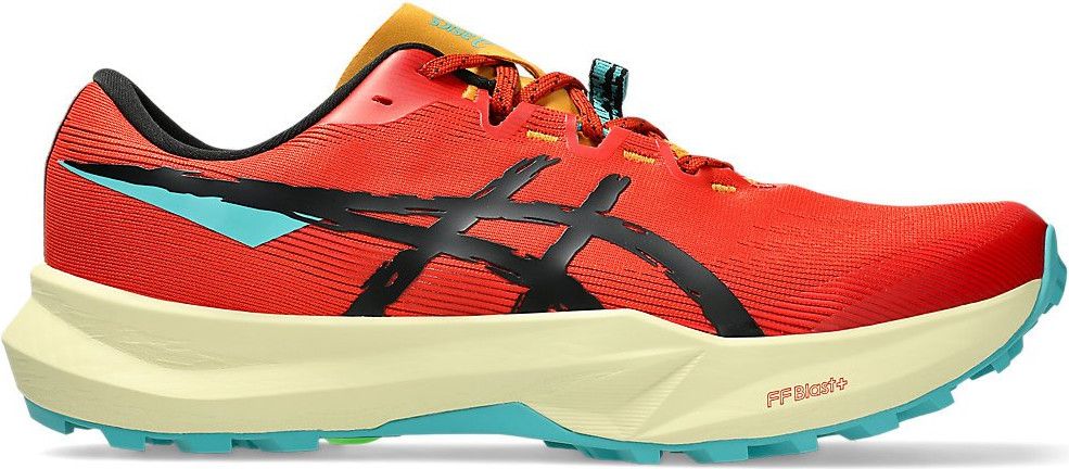 Asics Fuji Lite 6 vue de profil sur sentier