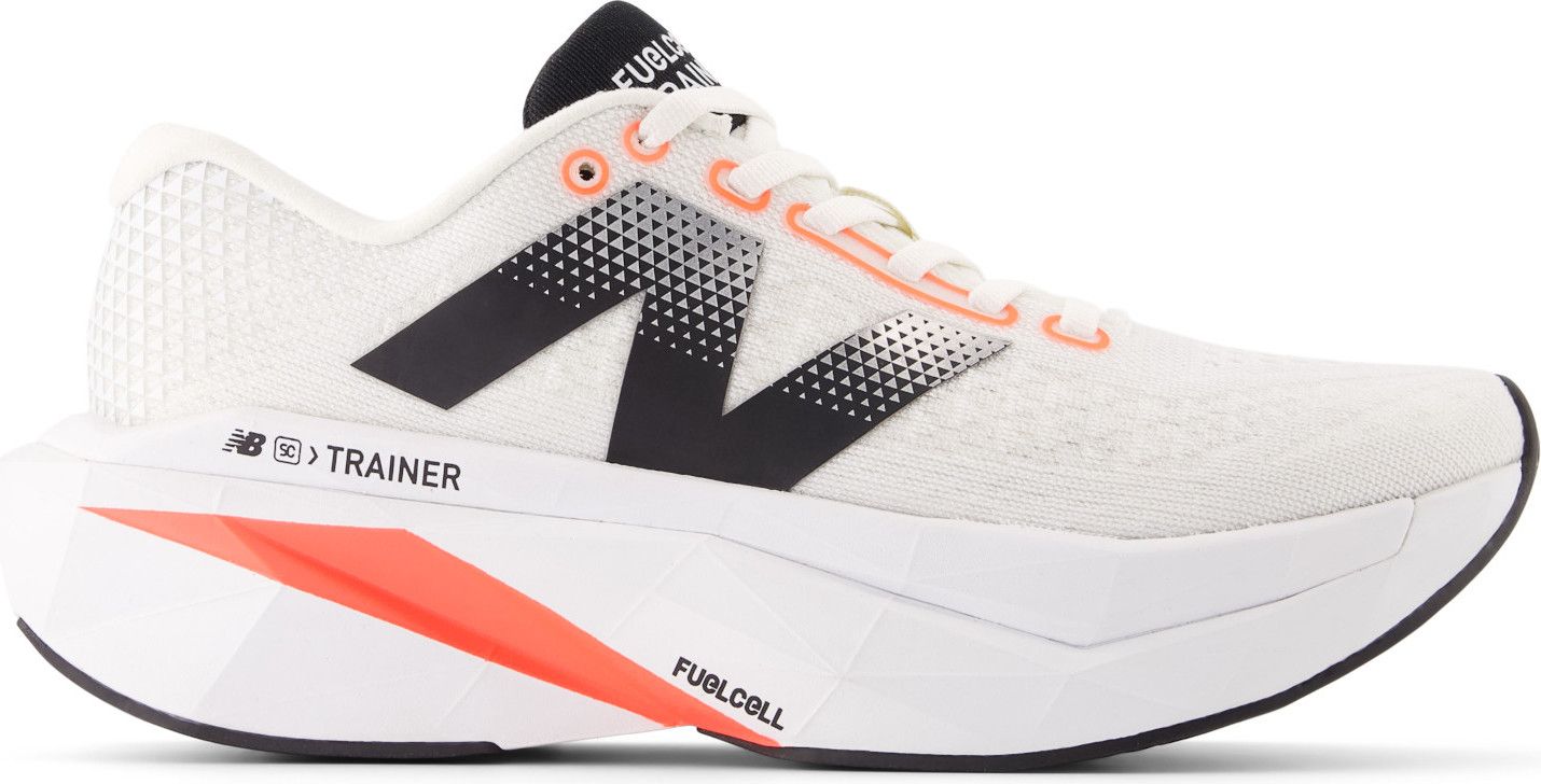 Running Shoes New Balance FuelCell SuperComp Trainer v3 White/Red