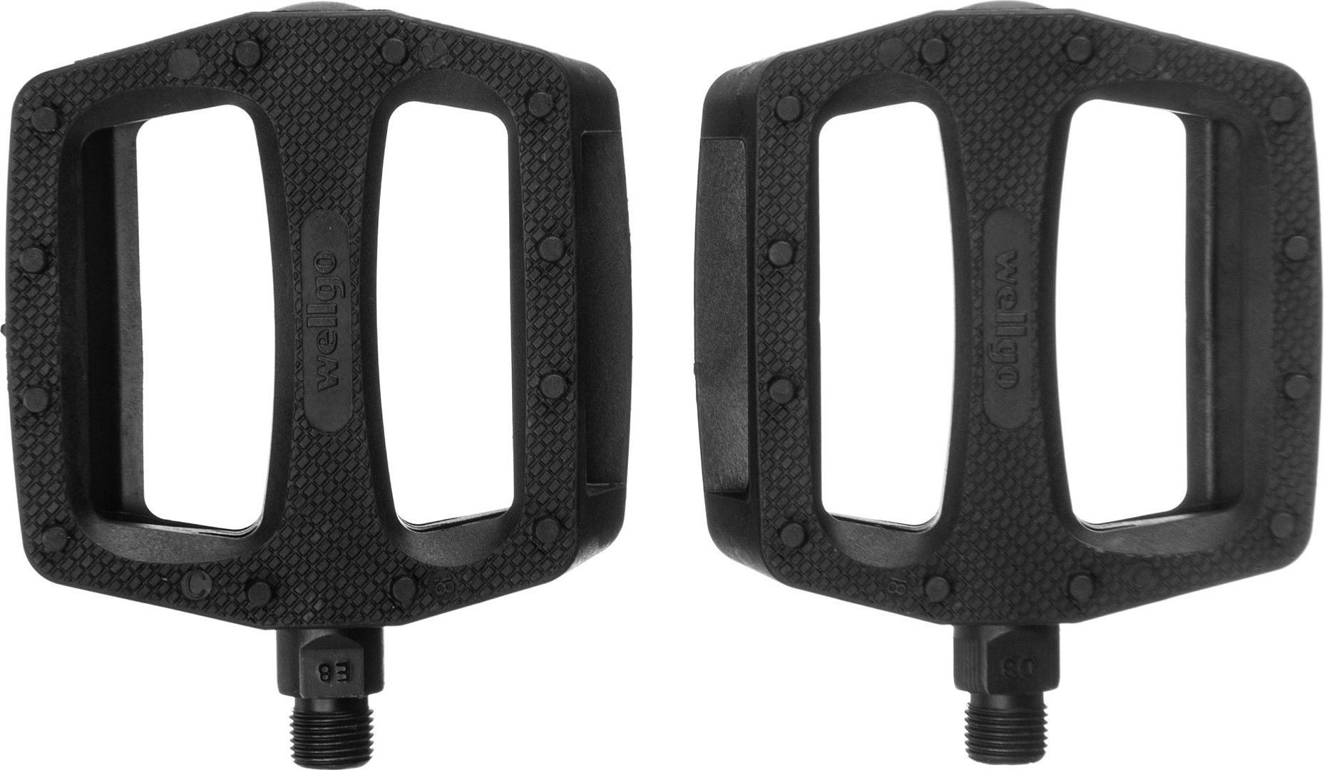 WELLGO B109 Plastic Pedals Black Alltricks