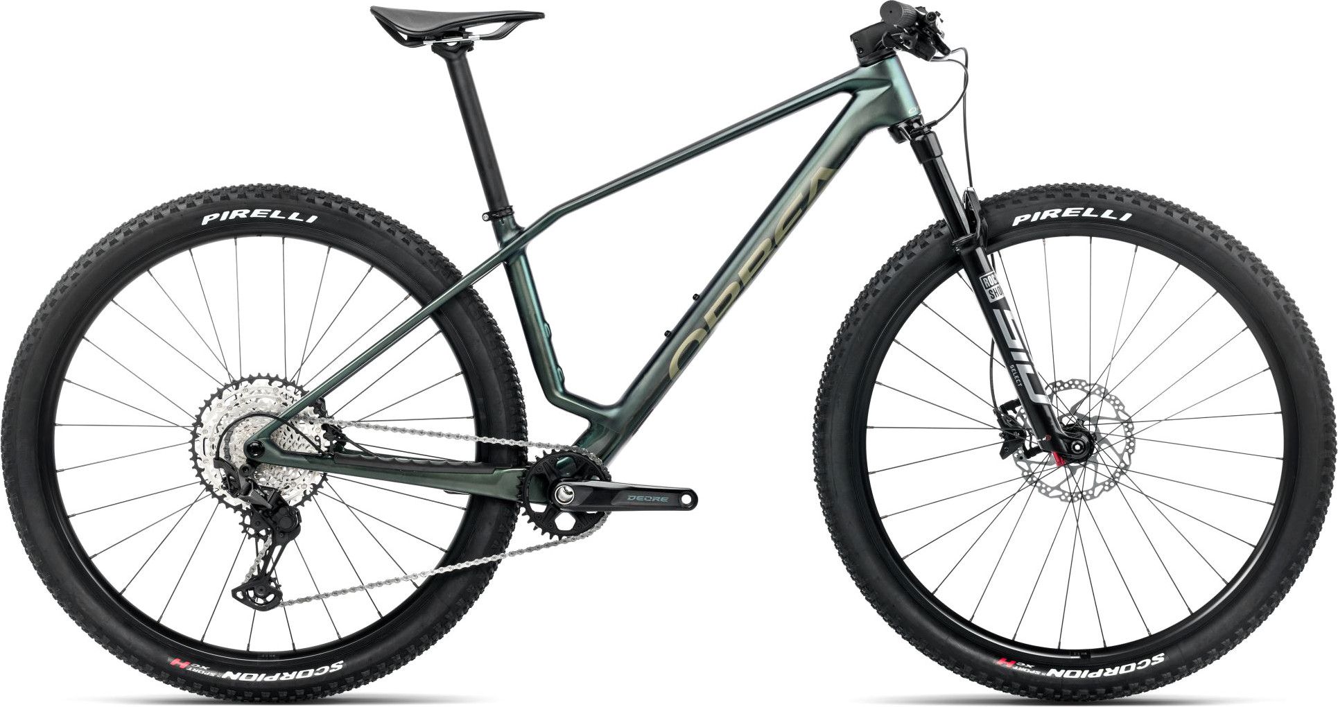 Orbea Alma M30 Hardtail MTB Shimano Deore/Deore XT 12S 29'' Seaweed Carbon  View Green 2025