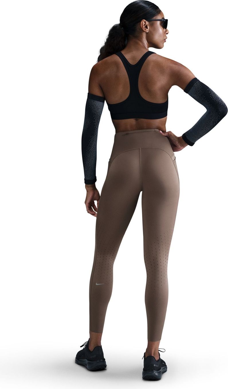 Collant De Running Femme Go Trail Marron NIKE