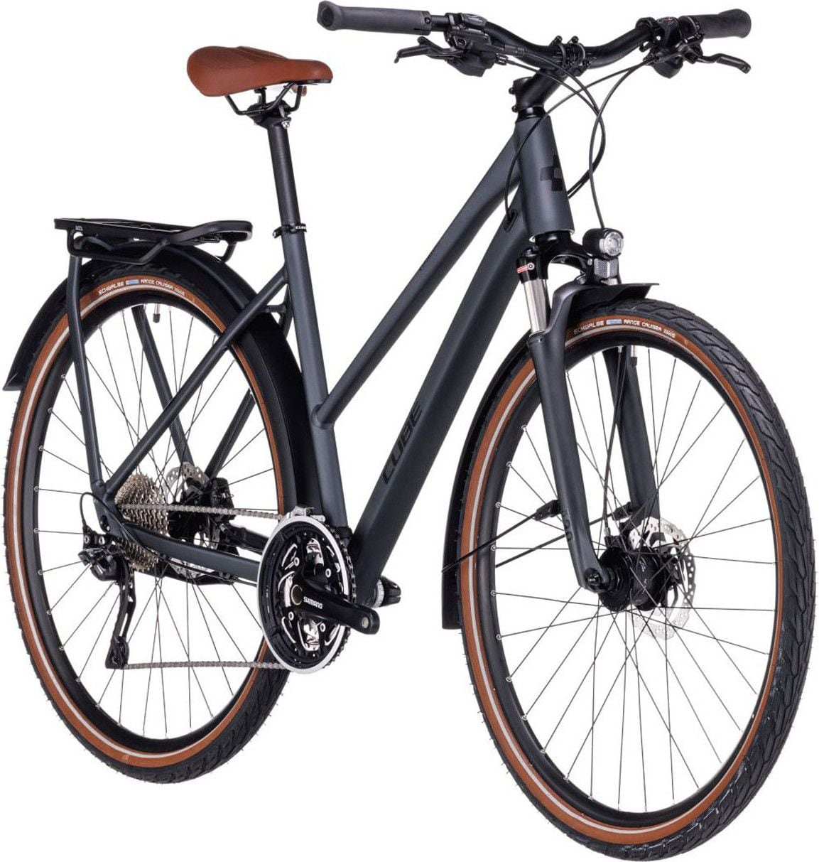 Cube Kathmandu Pro Trapeze Trekking Bike Shimano Deore XT 10S 700 mm Grey 2023 Alltricks