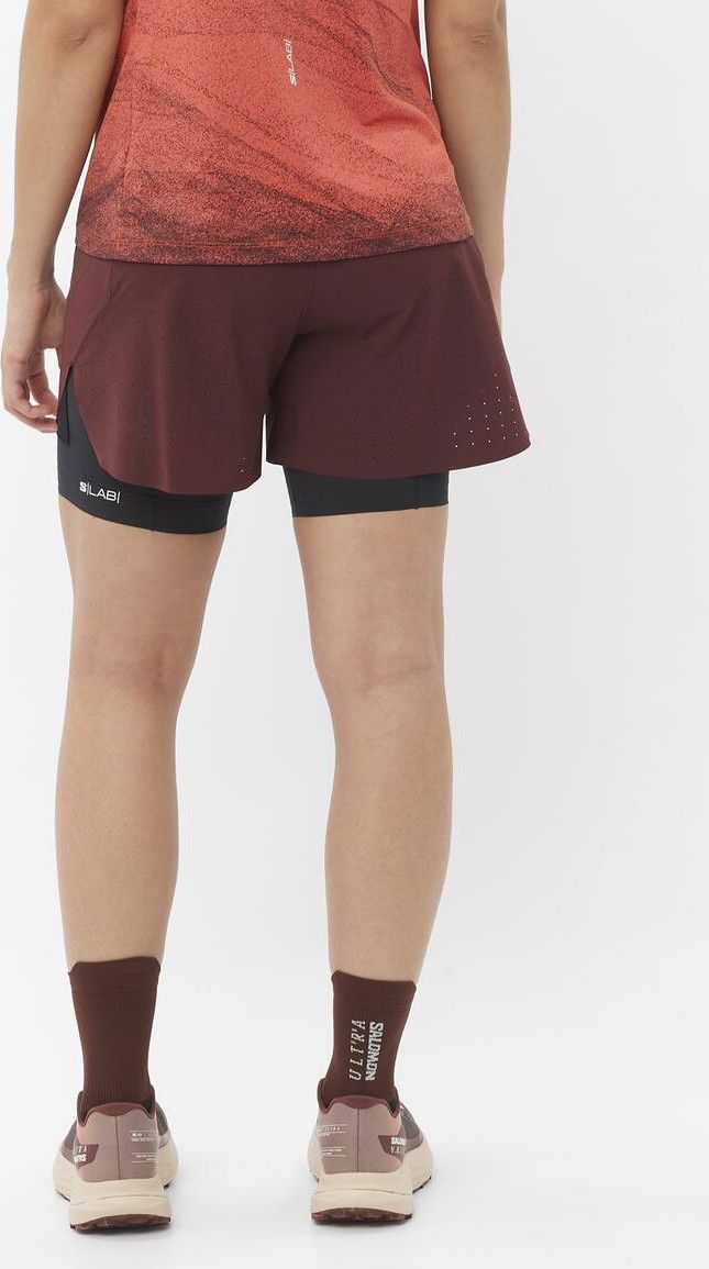 Pantaloncini Salomon S/Lab Ultra Red Donna in