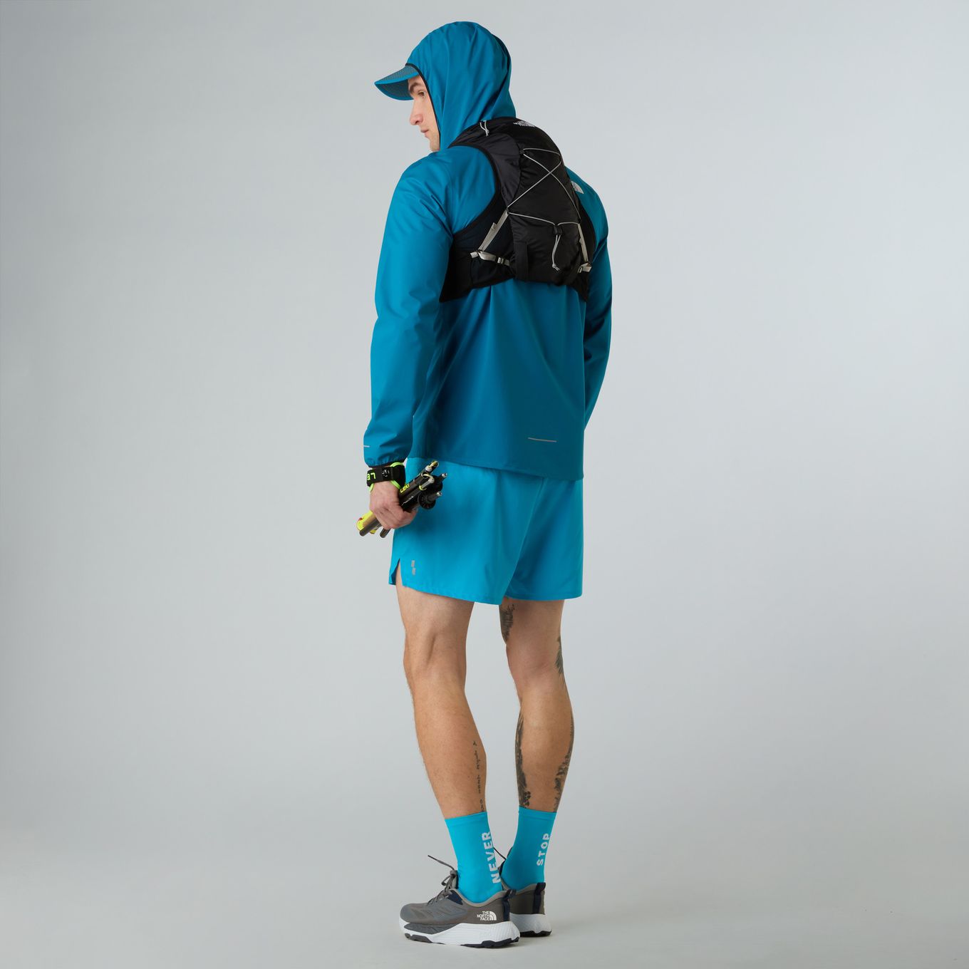 The North Face Summit Run Race Day 8L Black/White Unisex Hydration