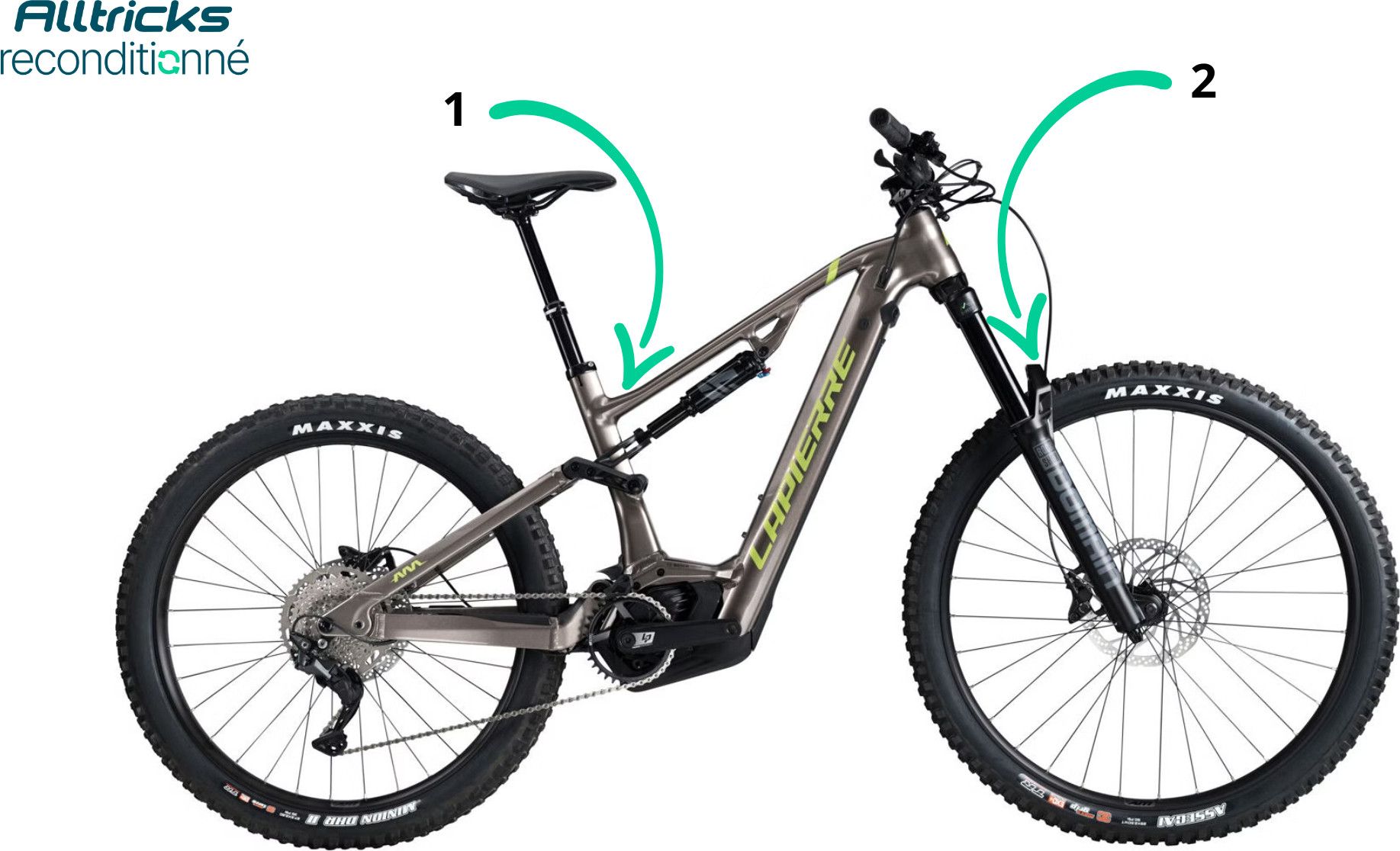 Lapierre Overvolt AM Shimano Cues 10V 625Wh MX All-Suspension