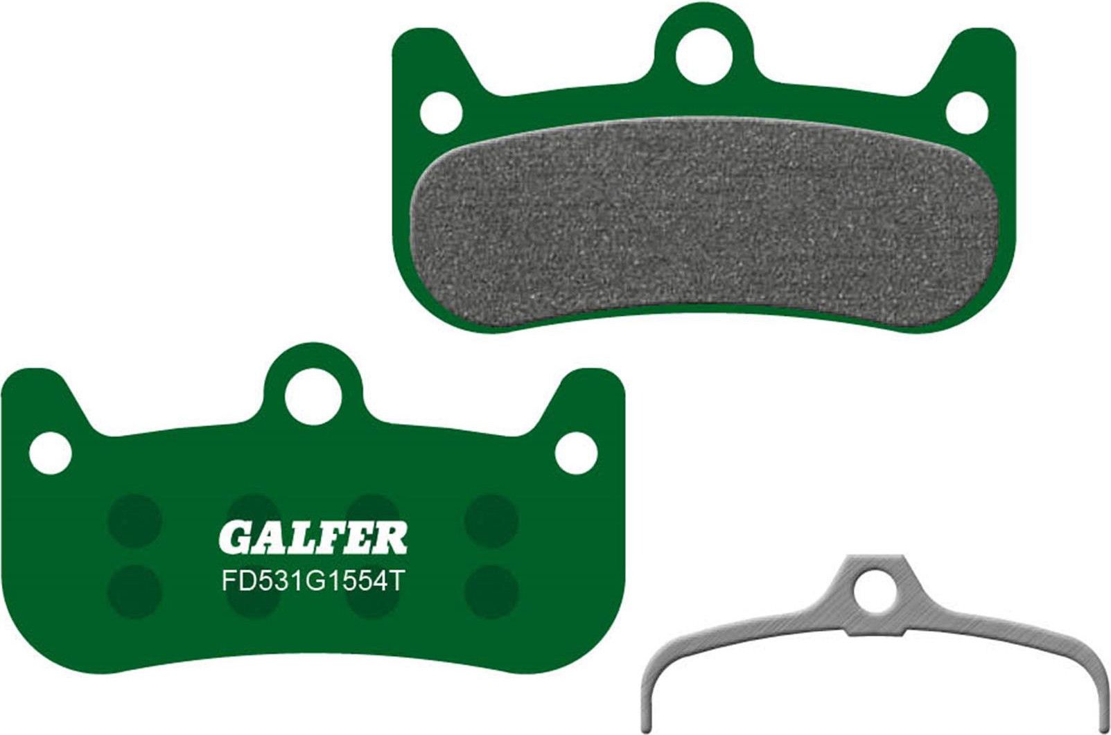 Plaquettes De Frein GALFER Hope V4 Vert Pro - Qualité Pro Pour Vélos Adultes