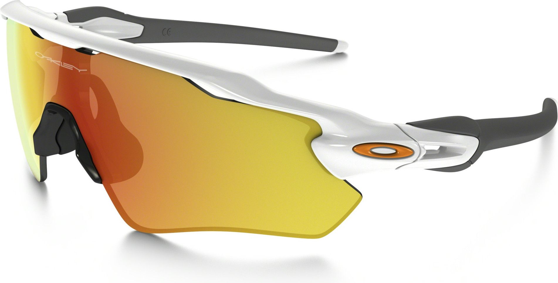 Oakley radar ev path fire iridium polished white hot sale