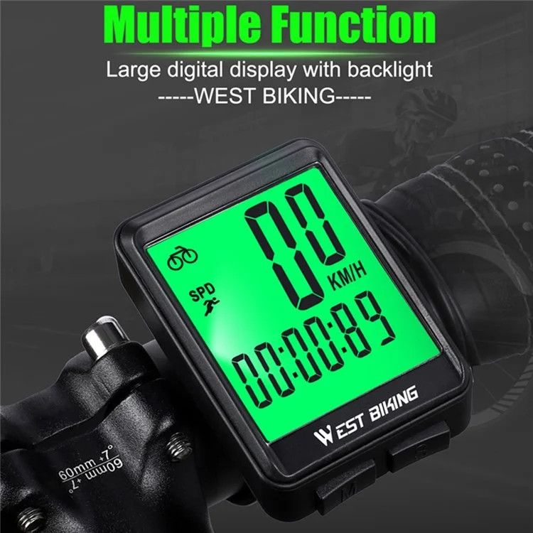 LCD Vélo Cycle Vélo Odomètre Ordinateur Compteur De Vitesse Accessoires