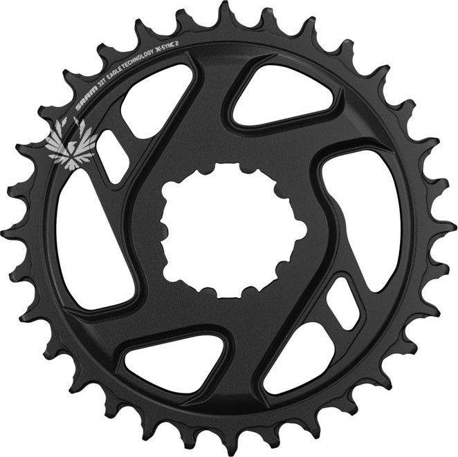 SRAM X-SYNC2 Eagle Plateau 36 Dents Ovale 12 Vitesses Aluminium Décalage 6mm DM