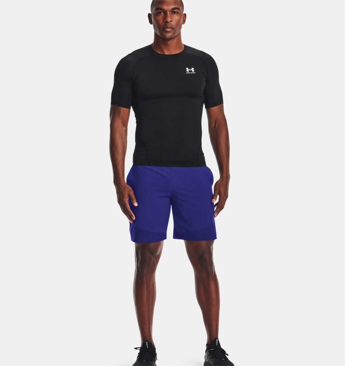 Under Armour Heatgear Armour Short Sleeve Compression Shirt Black Alltricks