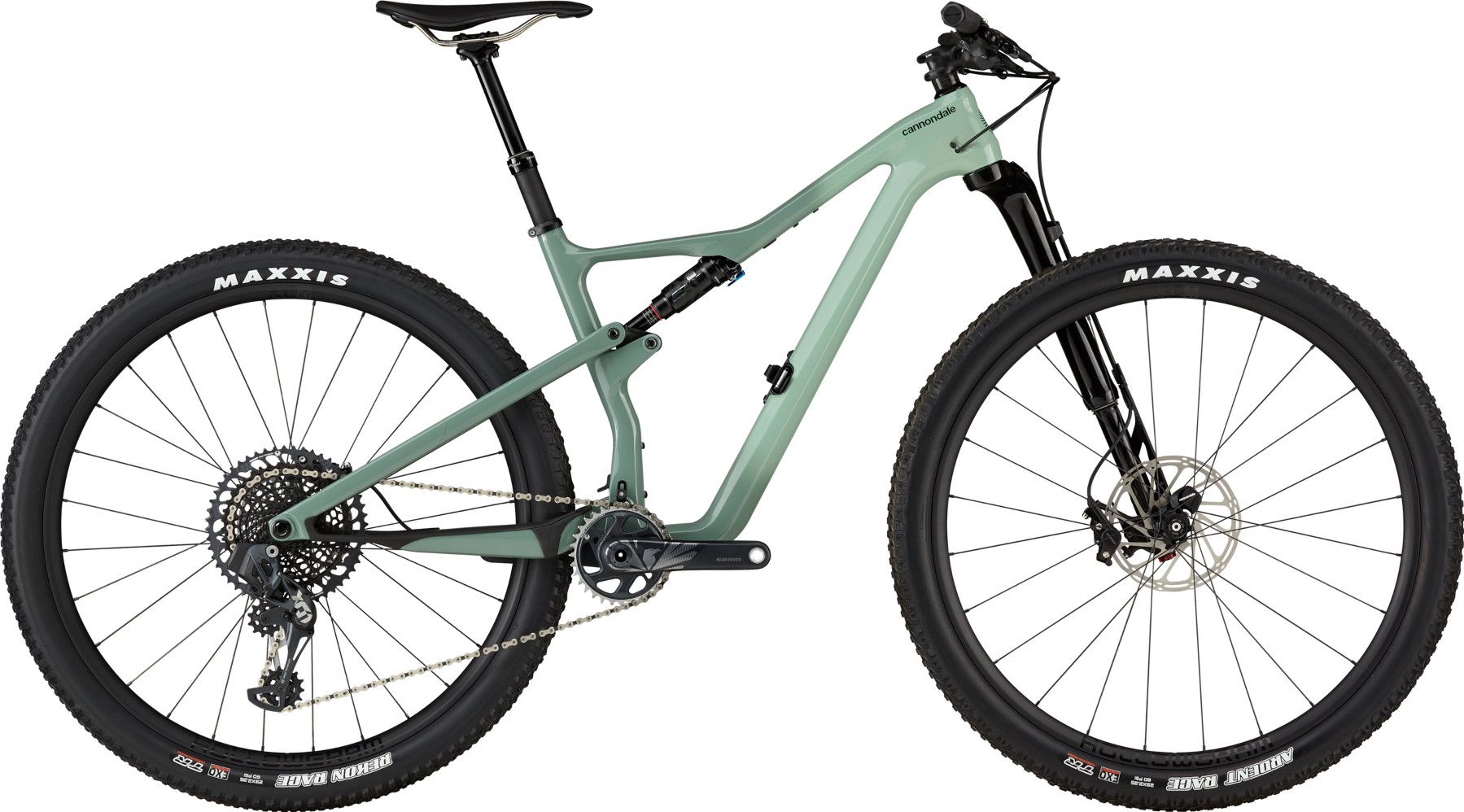 Cannondale Scalpel SE Ultimate All-Suspension Mountain Bike Sram X01 Eagle  AXS 12V 29'' Jade Green