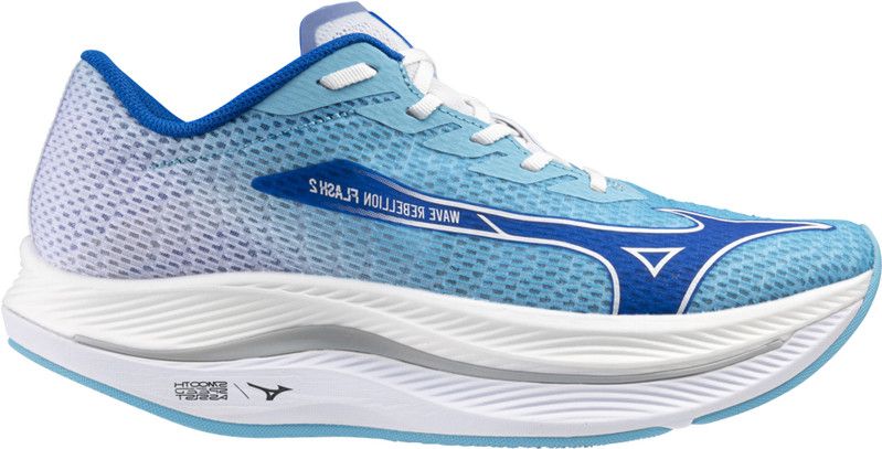 Mizuno WAVE REBELLION FLASH 2 青　28㎝ Mizuno Wave Rebellion Flash 2 Running Shoes Blue/White Men's