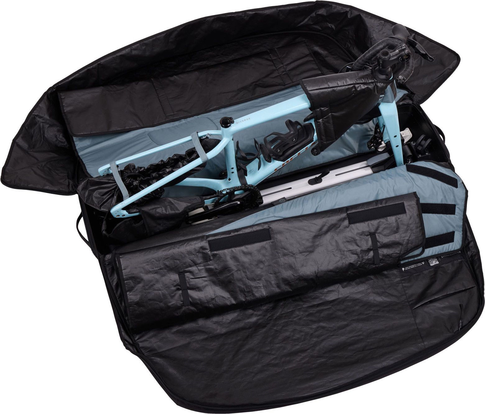 Valise De Transport Thule RoundTrip Pour VTT, Avec Support De Montage Intégré, Noir
